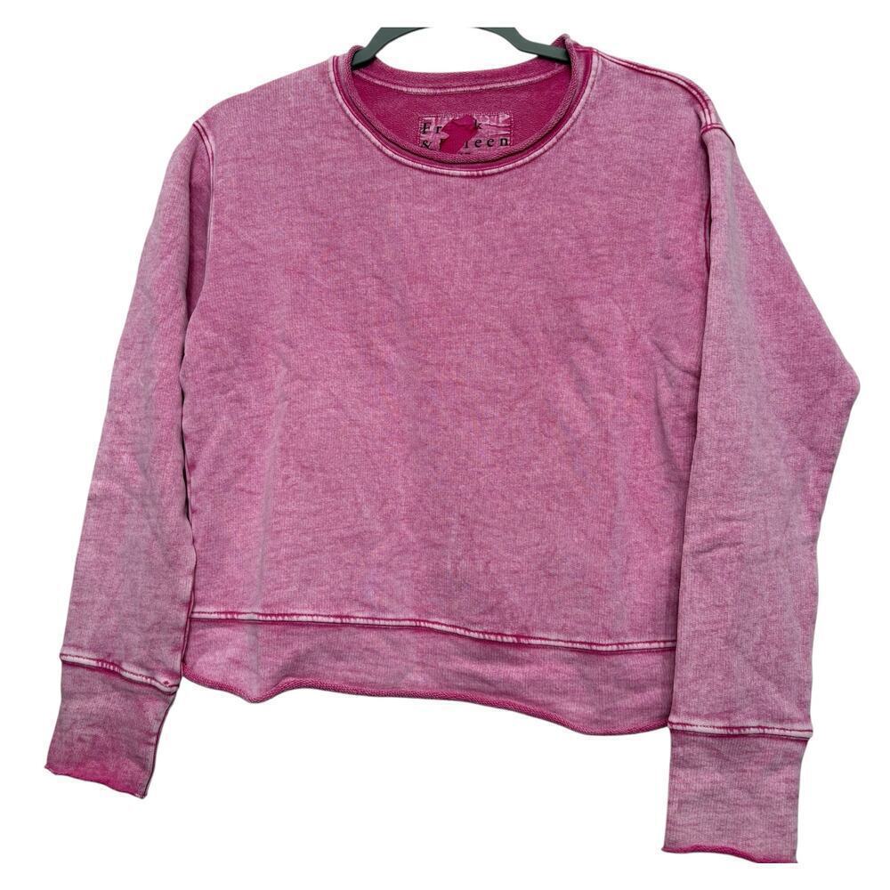 Frank & Eileen NWOT’s women’s James Triple Fleece pink sweatshirt. Size small
